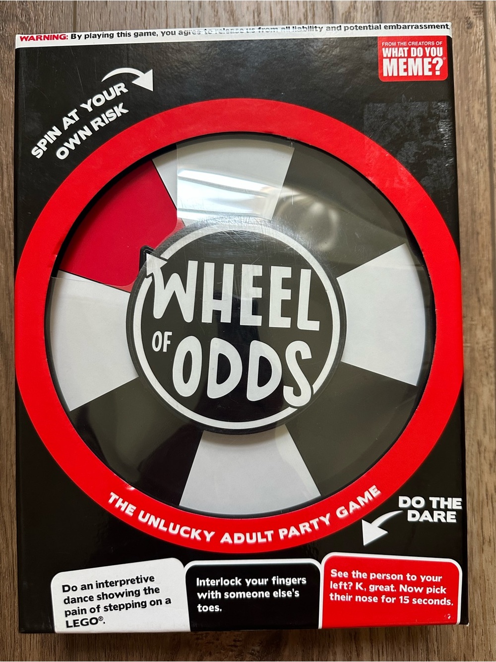 Wheel of Odds Adult Board Game, Party Game, Drinking